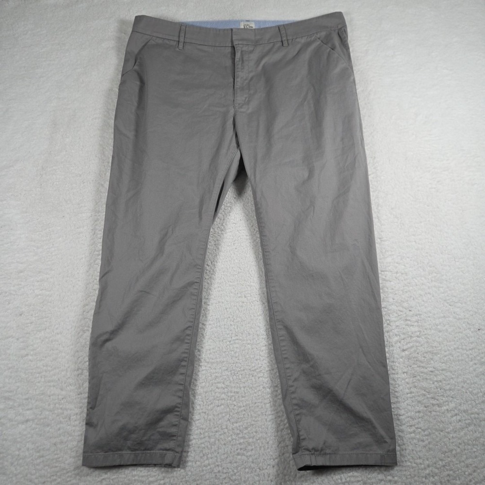 J. Crew Women's Gray Slim Boyfriend Chino Pants in Size 34